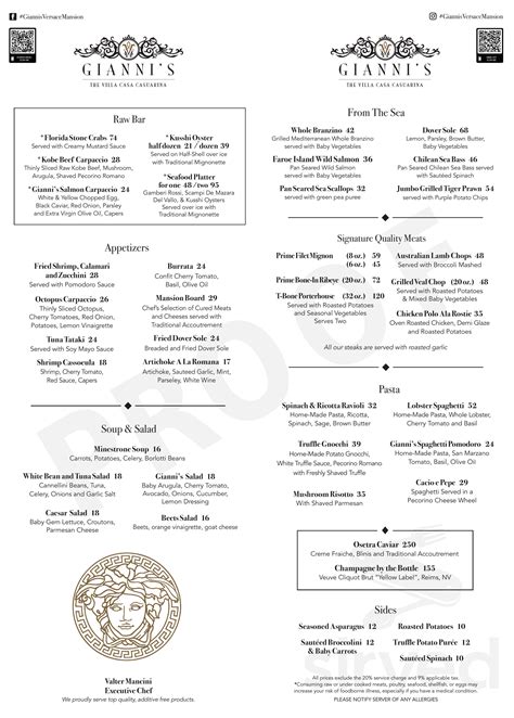 gianni versace miami restaurant|Versace mansion restaurant menu.